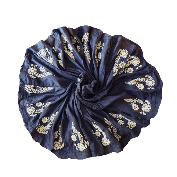 Jayshree Dalal Embroidered Mini Boho Circle Skirt - Picture 2 of 3
